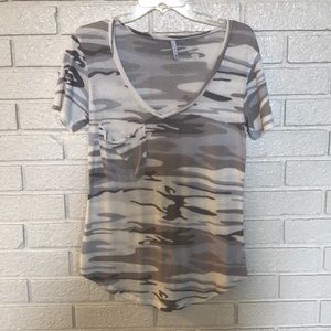 Pattern v-neck
